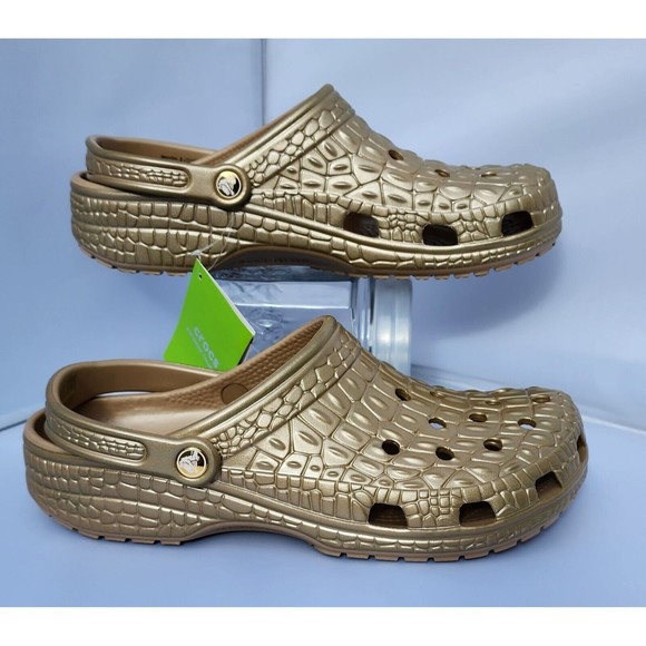 Crocs Classic Clog CrocDay Limited Edition Gold 2018 Extemely RARE main image 6